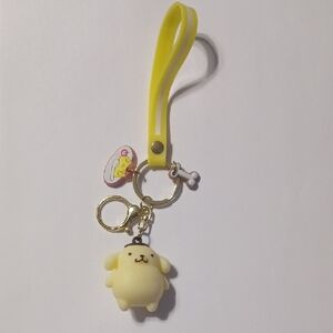 Sanrio Pompompurin keychain